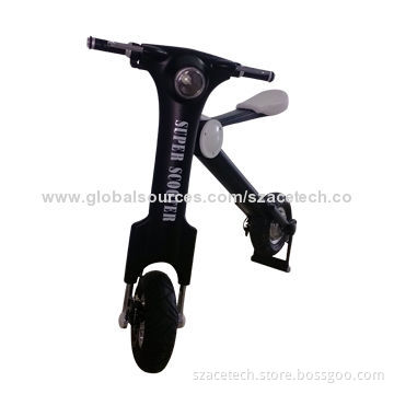 2014 Fashion Design Folding E-scooter, Made of Aluminum and Lithium Battery
